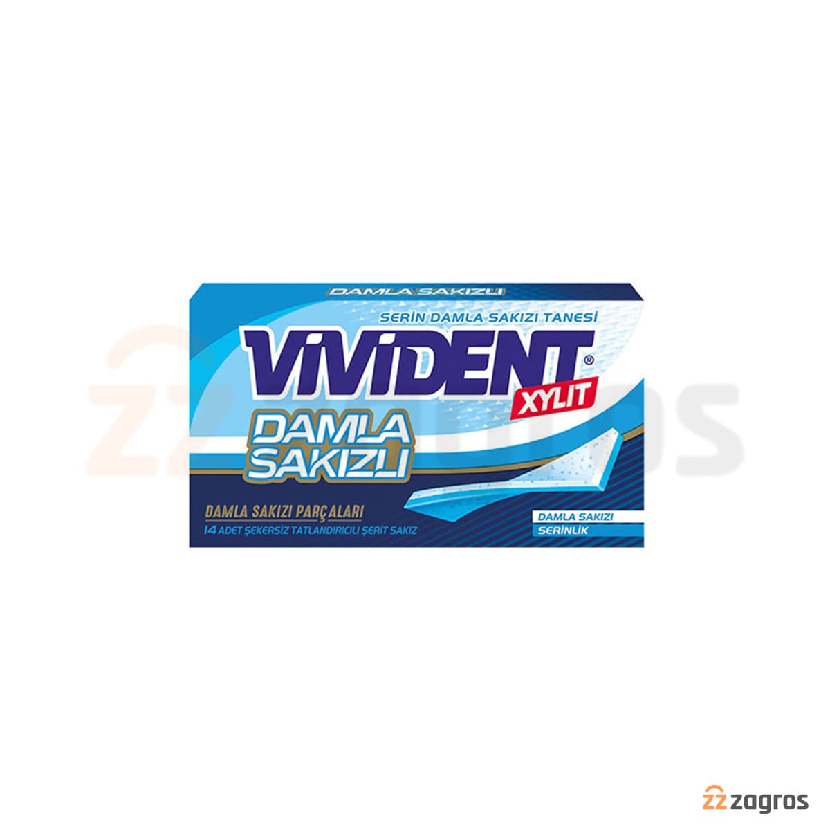 آدامس ویویدنت ViViDENT با طعم آدامس کوهی 14عددی — تصویر ۲