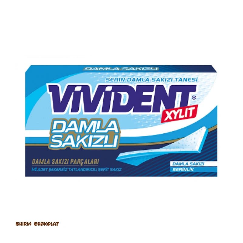 آدامس ویویدنت ViViDENT با طعم آدامس کوهی 14عددی