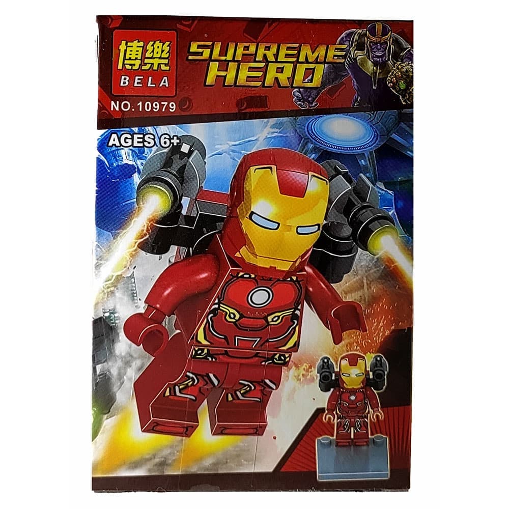 لگو مینی فیگور شخصیت مرد آهنی Iron Man بلا Bela