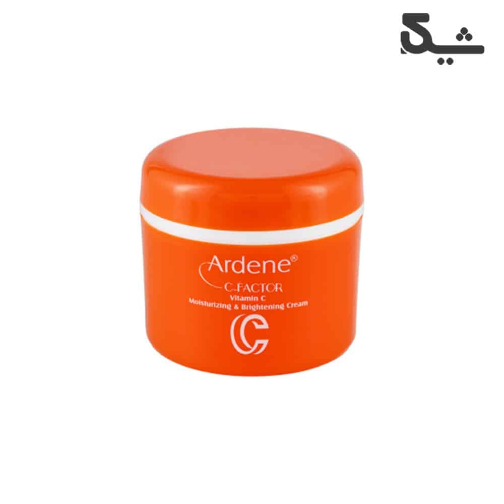 کرم روز مرطوب کننده و روشن کننده آردن SPF15 سری سی فکتور حجم ۱۵۰ میلی لیتر