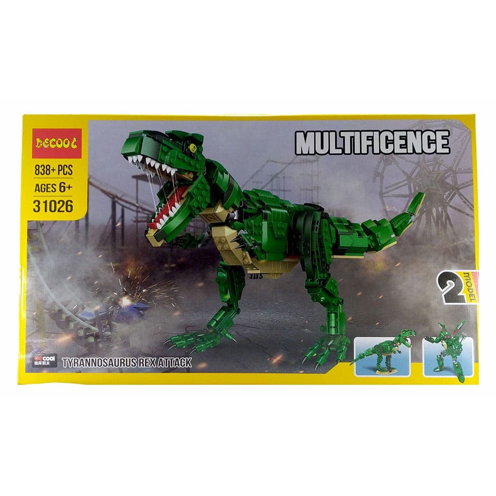 لگو دایناسور بزرگ تی رکس T-Rex تبدیل به ربات
