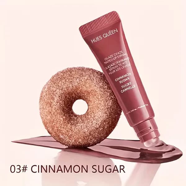 لیپ گلاس کوئین مدل Cinnamon sugar