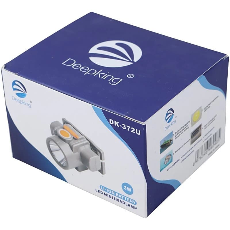چراغ قوه پیشانی هدلایت شارژی Deepking DK-372U — تصویر ۱۲