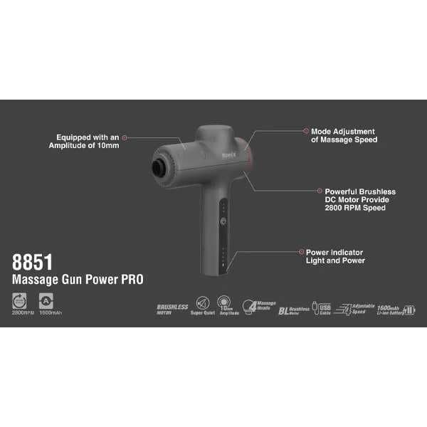 ماساژور تفنگی رونیکس مدل ronix 8851 — تصویر ۵