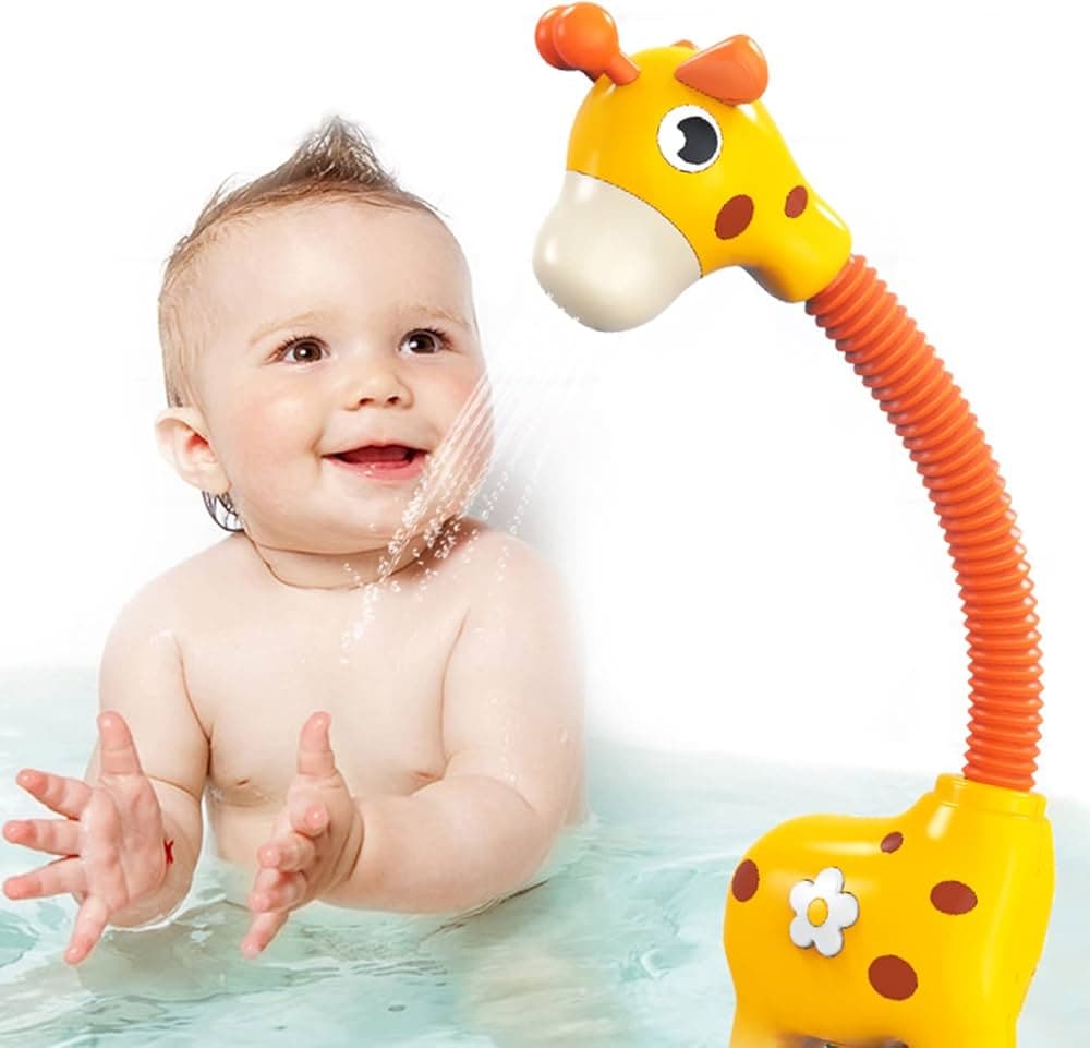 دوش حمام کودک طرح زرافه