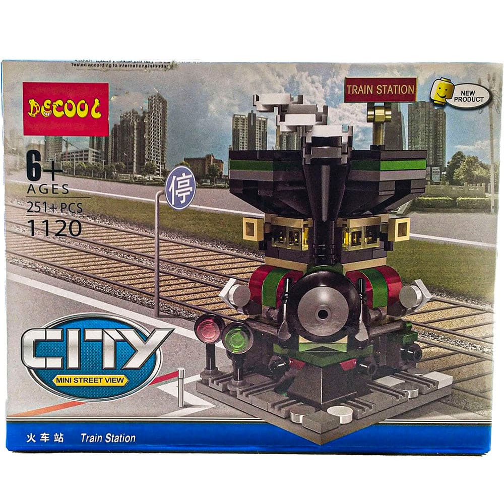 لگو ایستگاه قطار مدل دکول Decool 1120