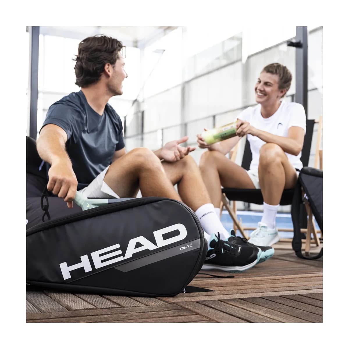 ساک پدل هد Tour Padel Bag L BKWH — تصویر ۶
