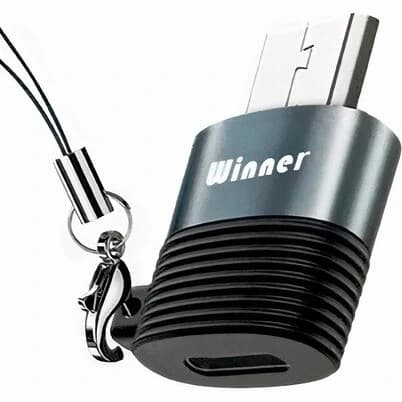 مبدل USB‑C به MicroUSB وینر W003 — تصویر ۲