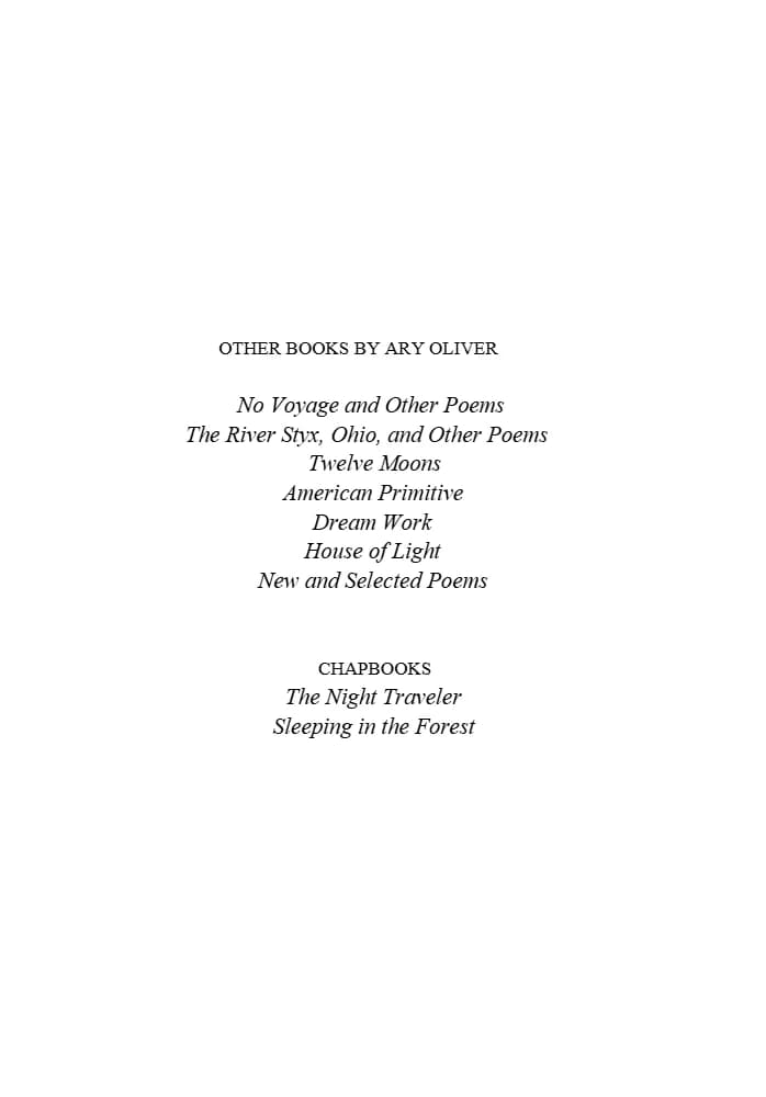کتاب راهنمای شعر (A Poetry Handbook) نسخه انگلیسی PDF | مری الیور