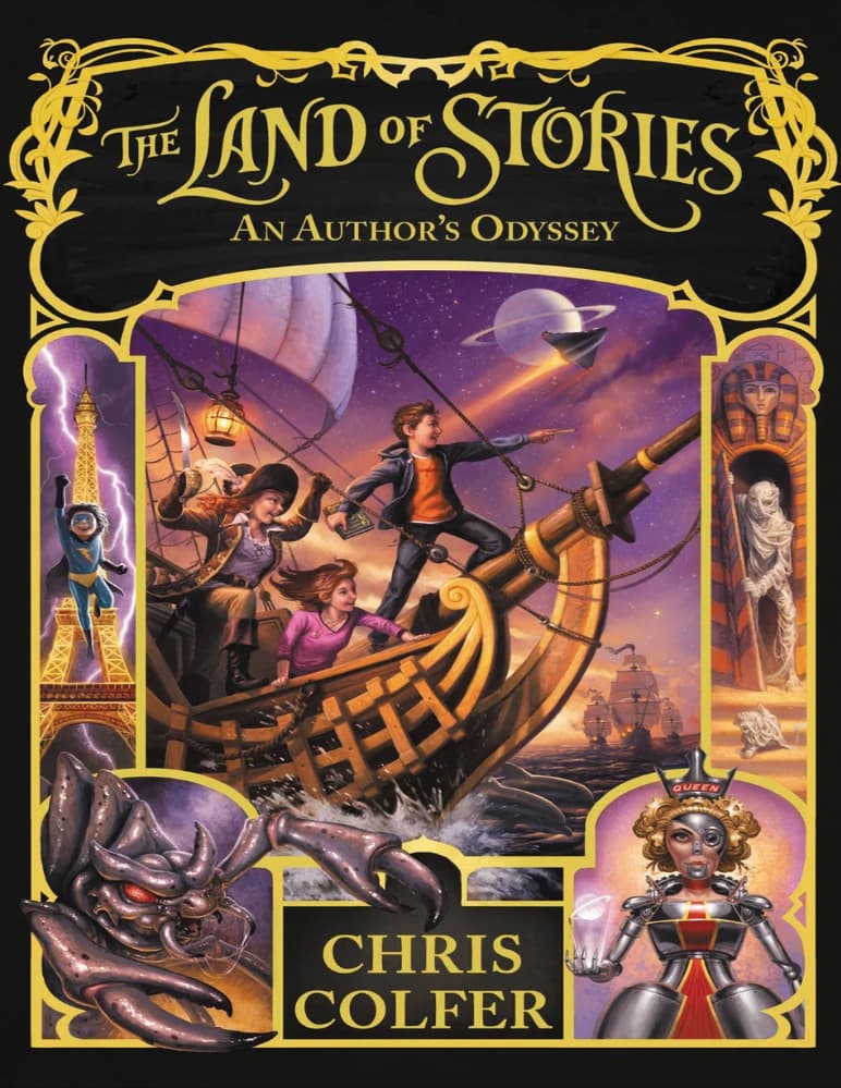 کتاب اودیسه یک نویسنده: سرزمین داستان ها ۵ (An Author’s Odyssey: The Land of Stories 5) نسخه انگلیسی PDF | کریس کولفر