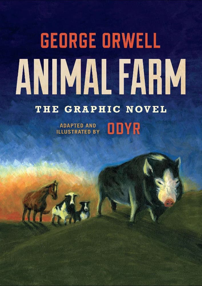 کتاب مزرعه حیوانات: رمان گرافیکی (Animal Farm – Graphic Novel) نسخه انگلیسی PDF | جورج اورول