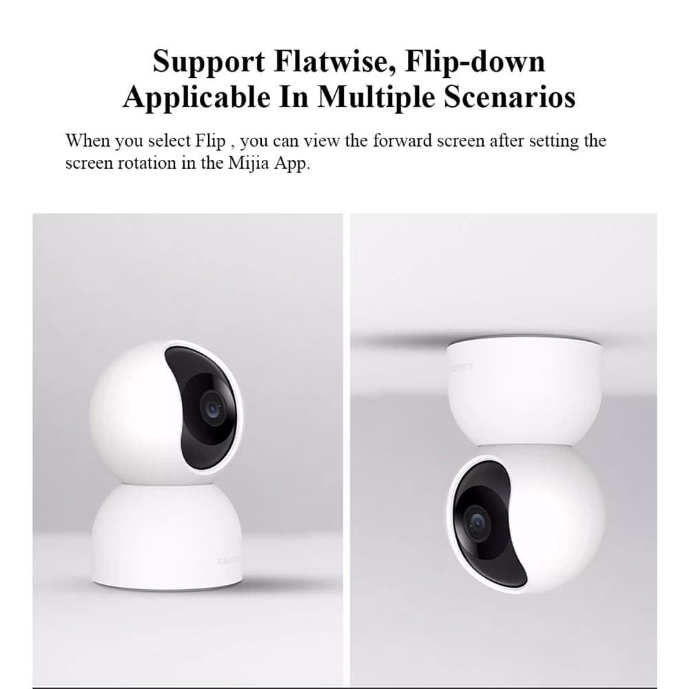 دوربین مدار بسته شیائومی Xiaomi Home Security Camera C400 مدل MJSXJ11CM | کیفیت 2.5K چرخش 360 درجه — تصویر ۴