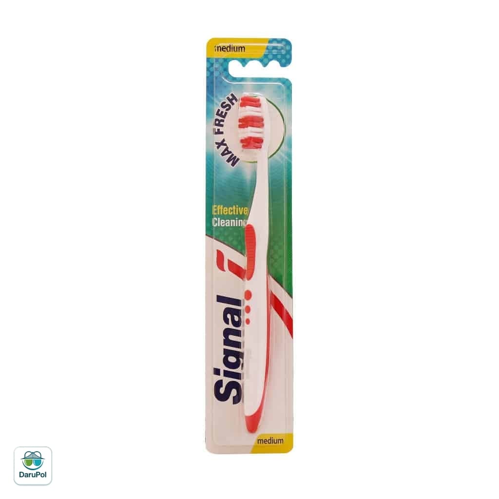 مسواک سیگنال مدل max Fresh با برس متوسط