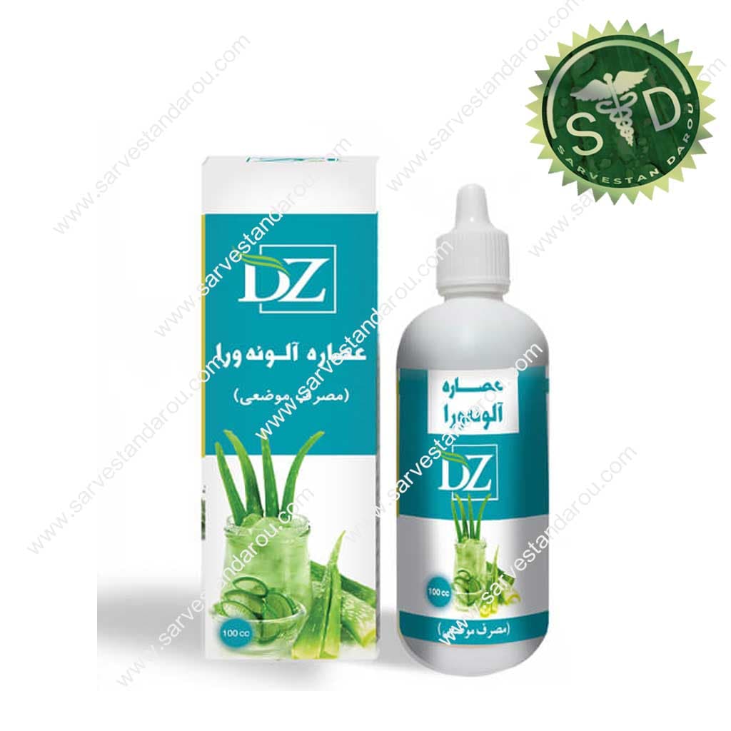 عصاره موضعی آلوئه ورا دکتر زرقانی