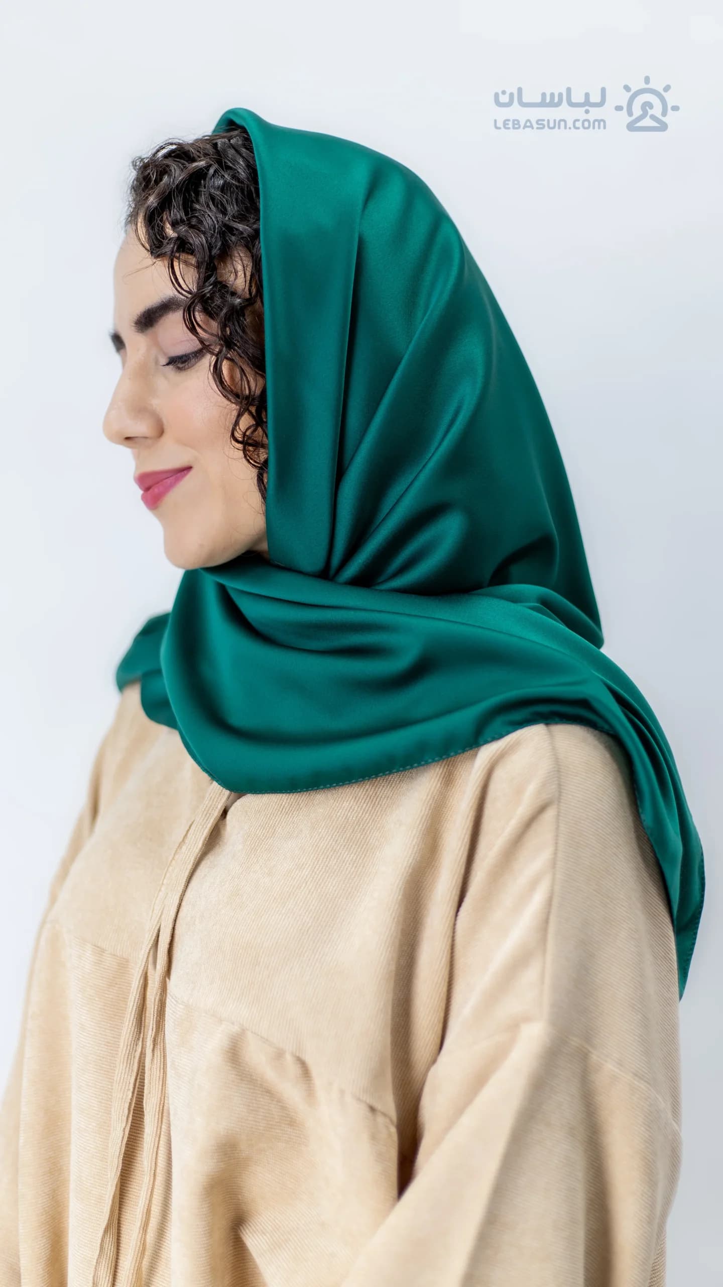 روسری ساتن ترک — تصویر ۳