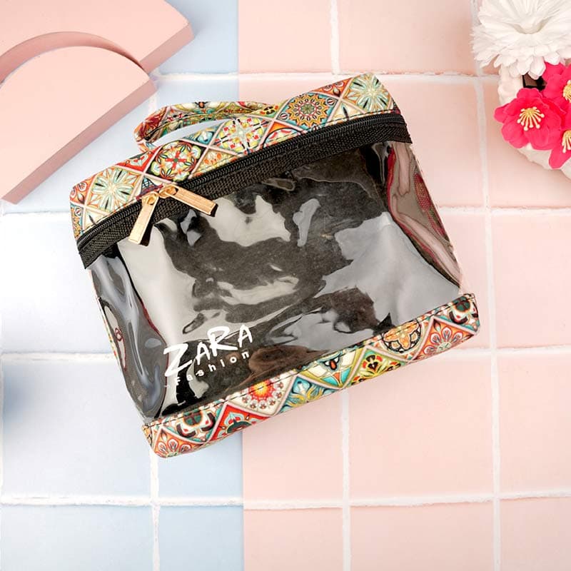 کیف آرایشی صندوقی طلقی سنتی 32-313