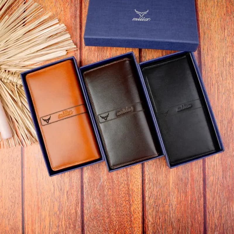 کیف پول کتی وسط لت لیزری چرم 107-134