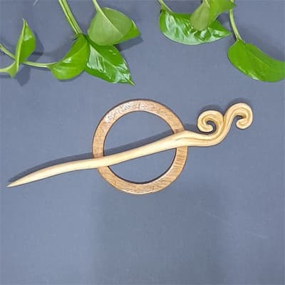 پین مو چوبی و حلقه