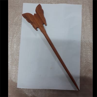 گیر موی زنانه چوبی — تصویر ۲