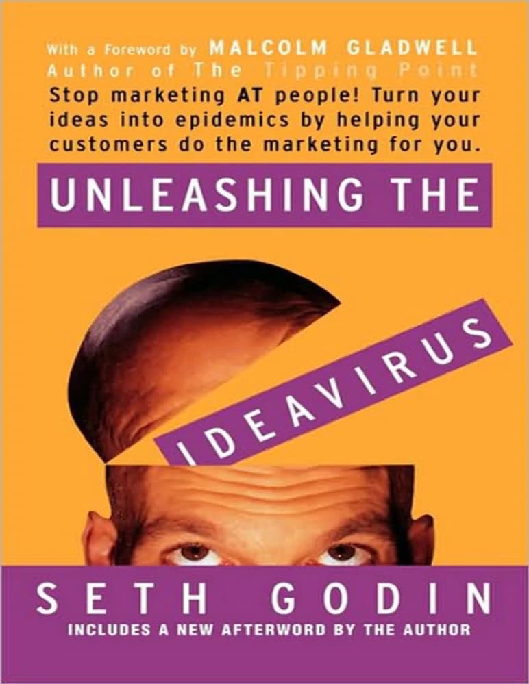 کتاب Unleashing the Idea Virus (آزادسازی ویروس ایده) نسخه انگلیسی PDF | ست گادین