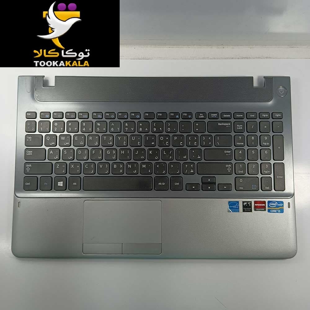قاب C همراه کیبرد و تاچ پد موس لپ تاپ سامسونگ NP350 استوک