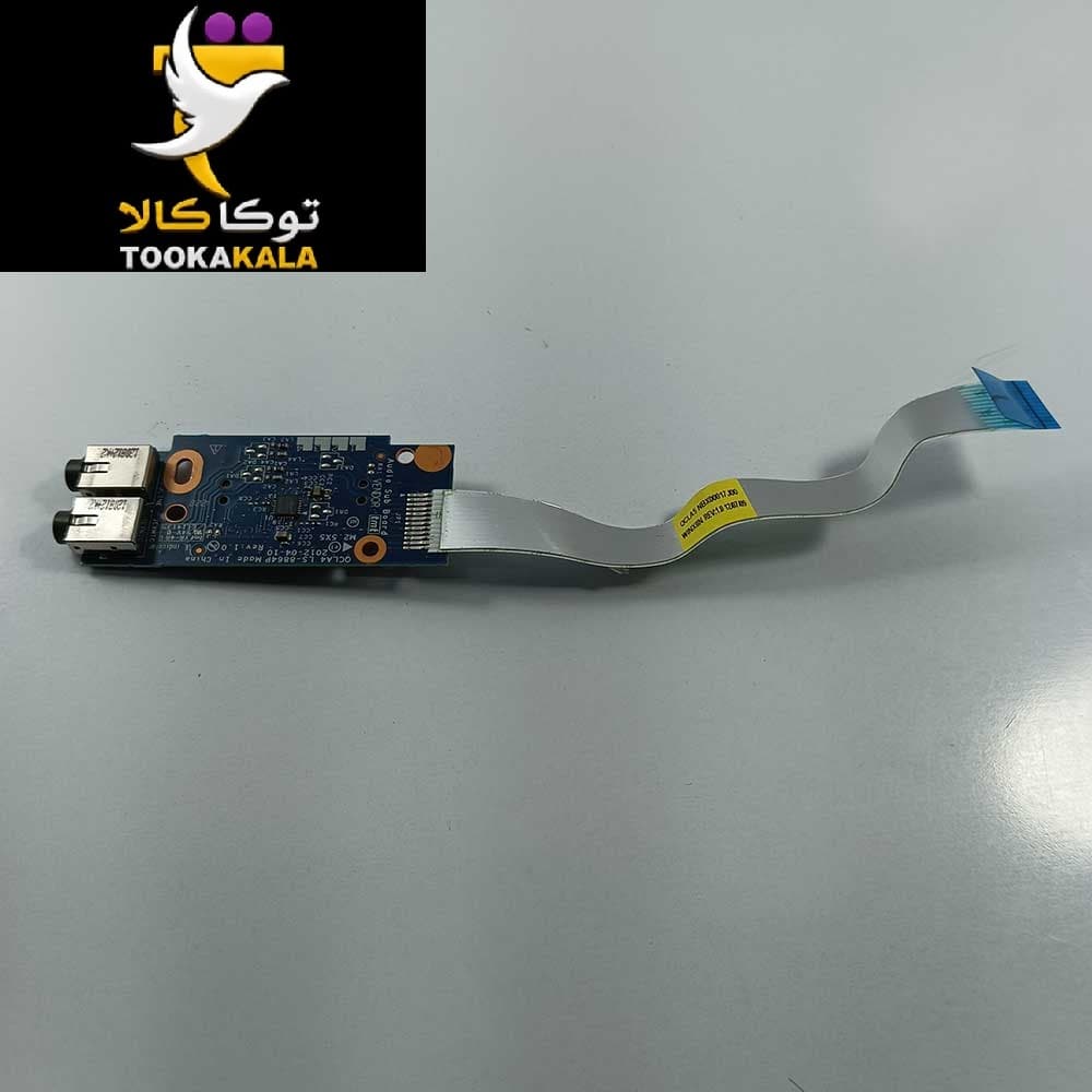 تیکه برد SOUND لپ تاپ سامسونگ NP350 استوک — تصویر ۲