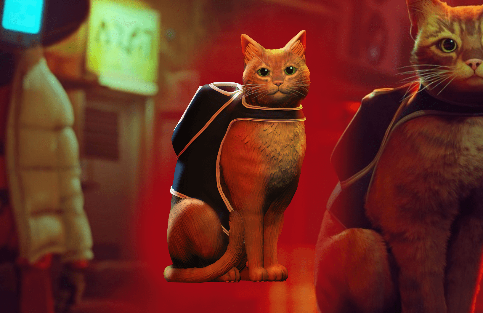 فیگور گربه بازی Stray — تصویر ۲