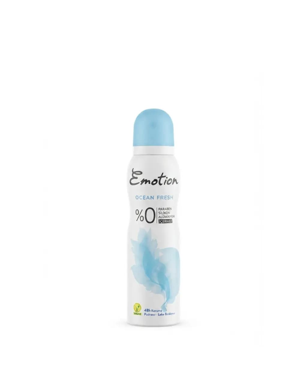 اسپری دئودورانت زنانه ایموشن مدل Ocean Fresh بدون آلومینیوم و پارابن حجم ۱۵۰ میل