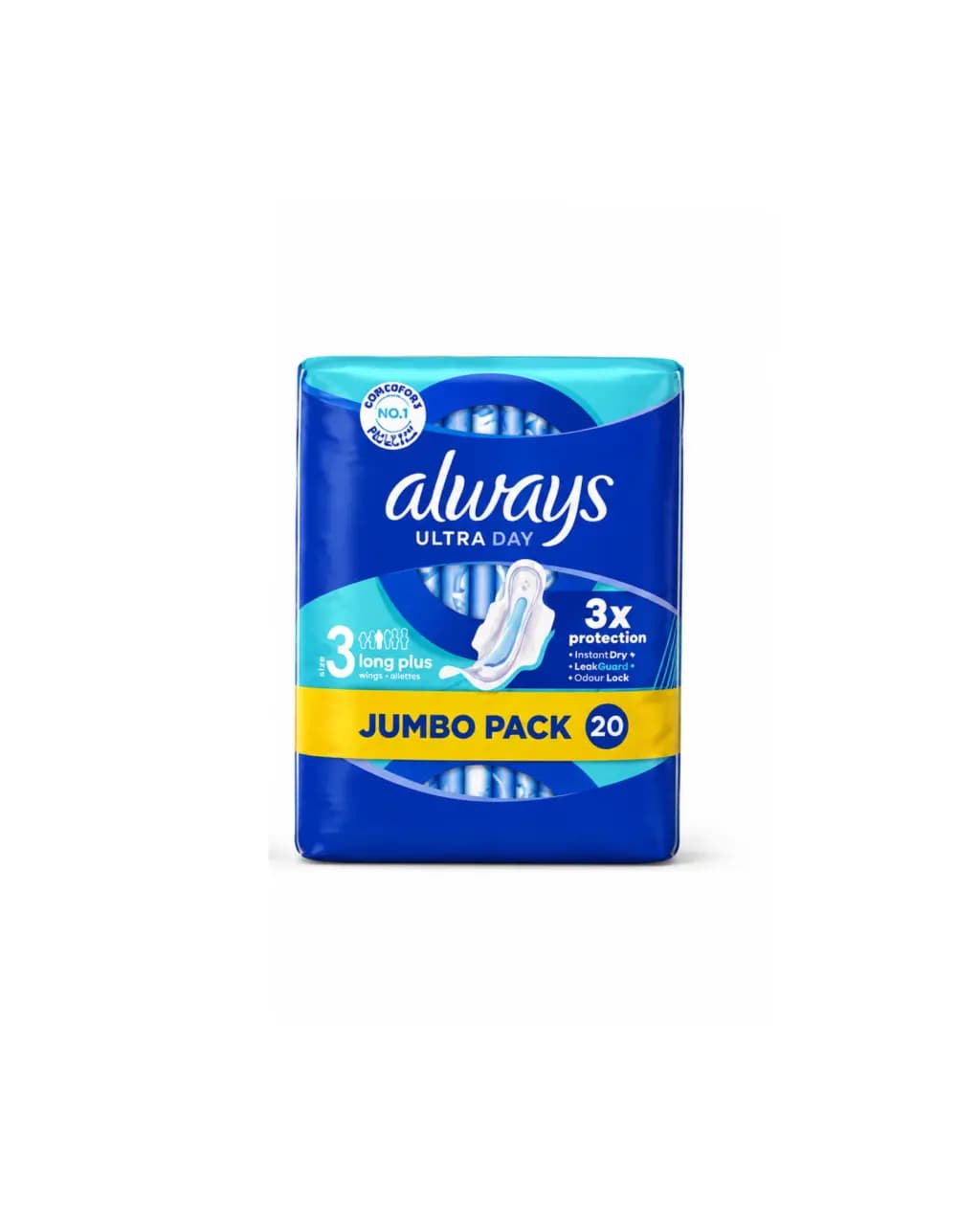 نوار بهداشتی آلویز Always Ultra Day Long Plus سایز ۳ – ۲۰ عددی