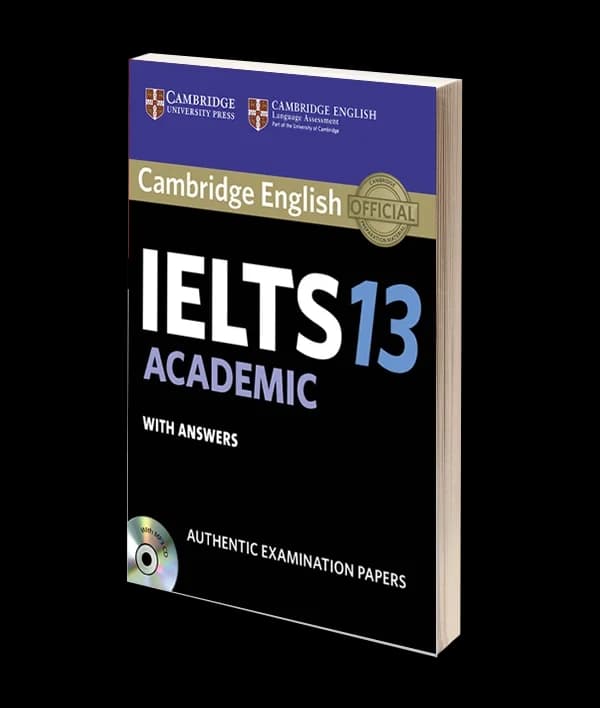 کتاب انگلیسی Cambridge English Ielts 13 Academic. بهمراه تست و پاسخنامه. نسخه انگلیسی. پی دی اف.