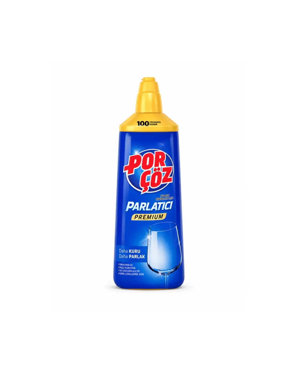 مایع جلا دهنده ماشین ظرفشویی پورچوز Porçöz Premium مناسب تا 100 شستشو (ترکیه) — تصویر ۲
