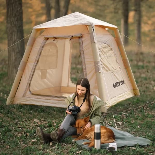 چادر مسافرتی بادی گرین لاین GT-3X Inflatable Camping Tent — تصویر ۳