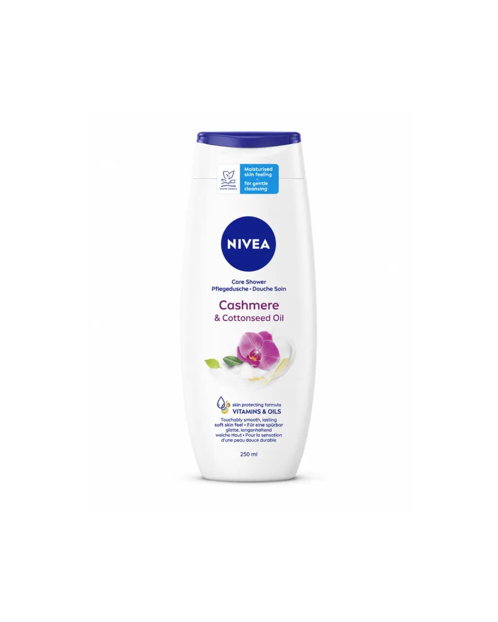 شامپو بدن نیوا Nivea Cashmere & Cottonseed Oil حجم 250 میل (برند آلمان)