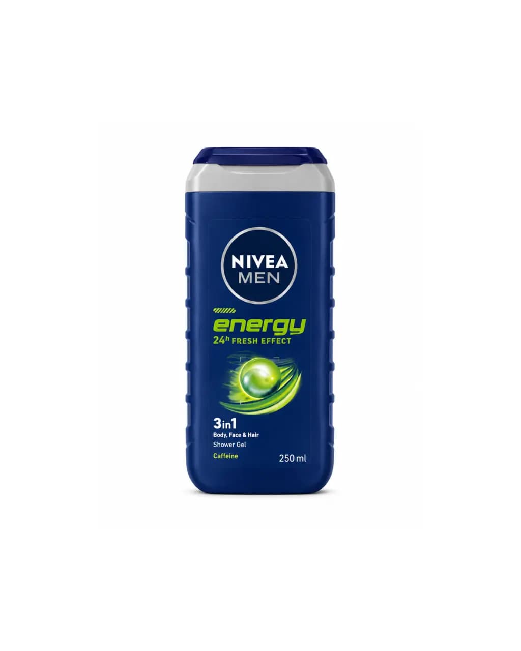 شامپو بدن مردانه نیوا Nivea Men Energy کافئین سه کاره 250 میل (برند آلمان)