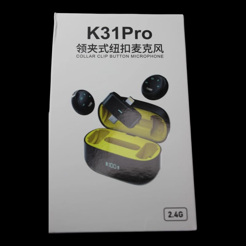 میکروفون بیسیم مدل K31 pro — تصویر ۳