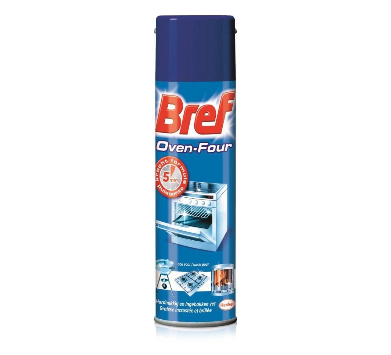 اسپری برف چربی زدا فومی، تمیز کننده گاز و فر berf ovenvfour حجم 400 میل