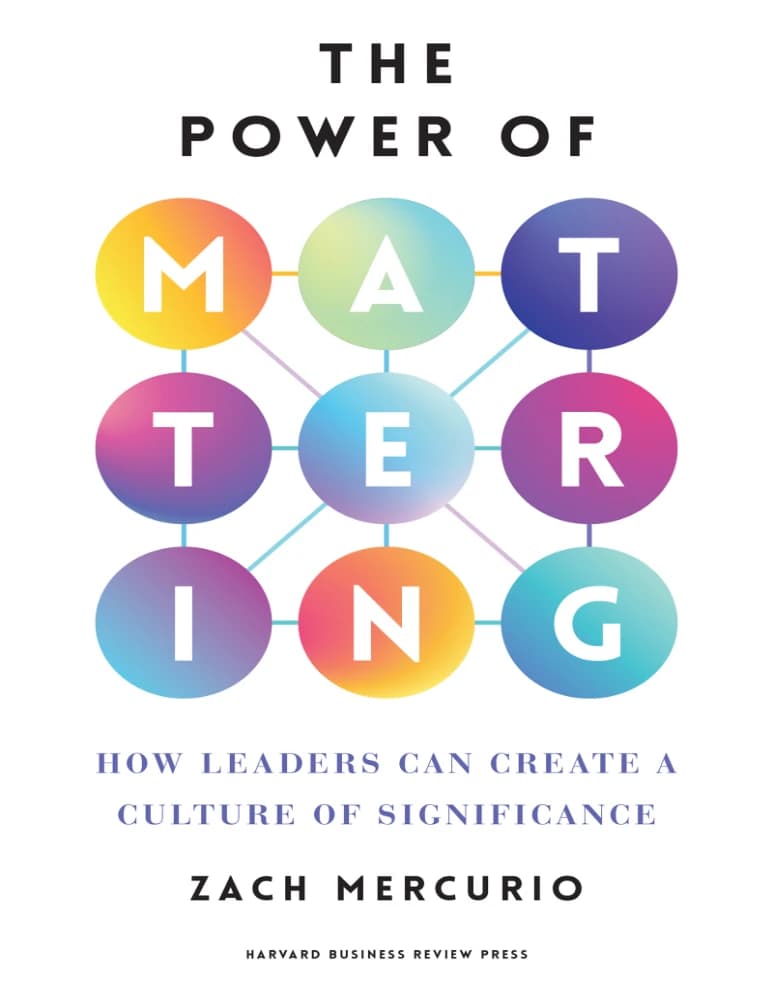کتاب The Power of Mattering (قدرت ارزشمند بودن) نسخه انگلیسی PDF | زک مرکوریو — تصویر ۲