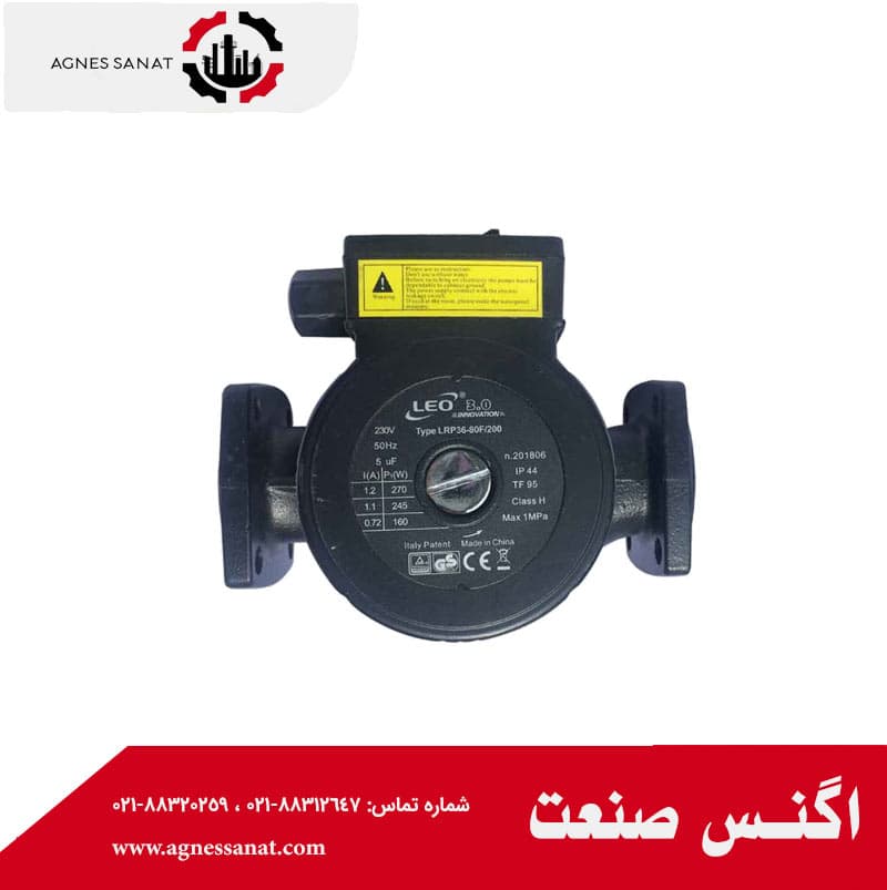 پمپ سیرکولاتور لئو مدل LRP36-80-200