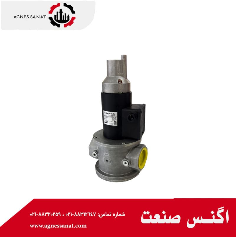 شیر برقی گاز 2 اینچ تدریجی شکوه