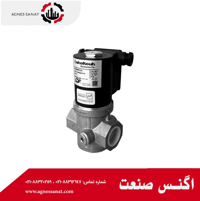 شیر برقی گاز 1 اینچ تکضرب شکوه