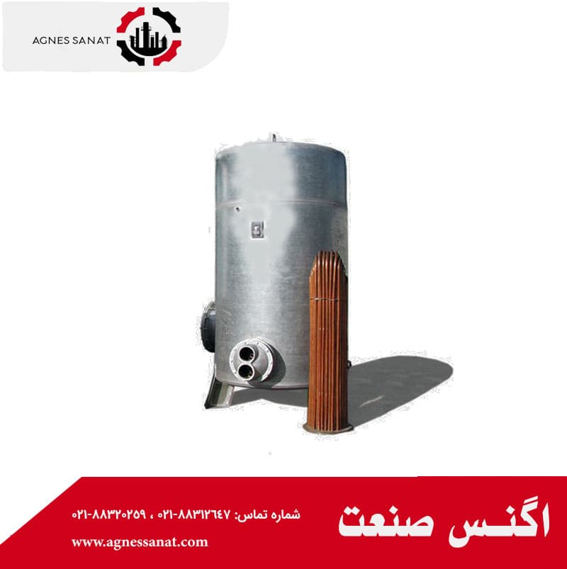 منبع کوئل دار عمودی 4000 لیتری گالوانیزه