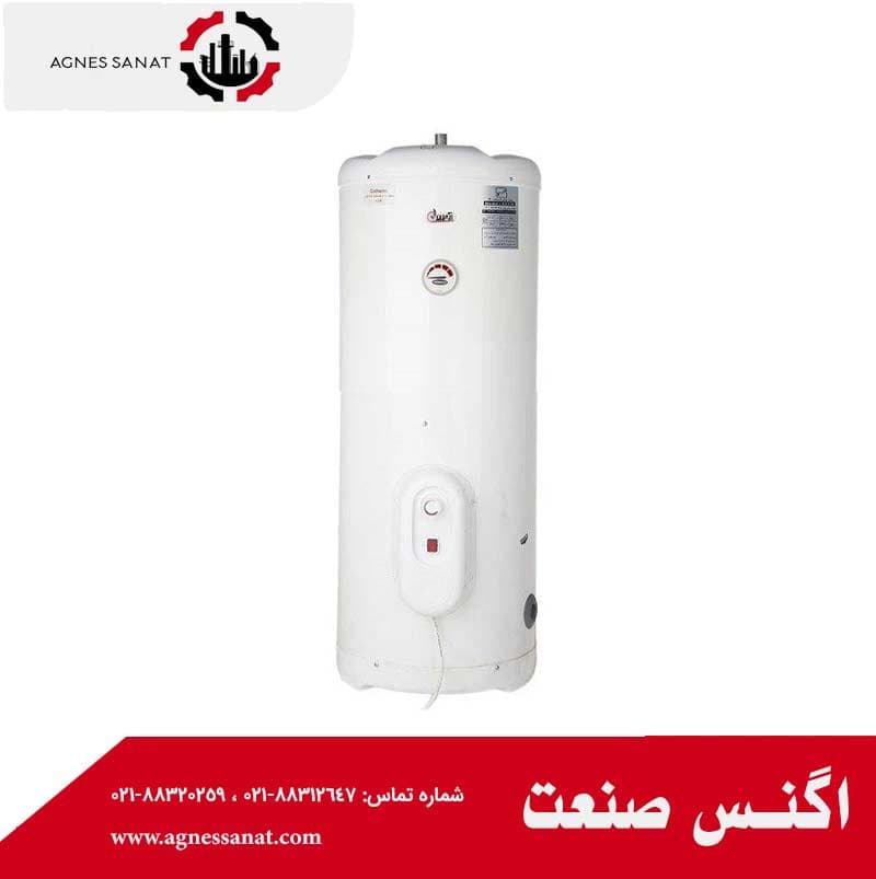 آبگرمکن برقی ایستاده آزمون کار 150 لیتری مدل EV200 دو المنت