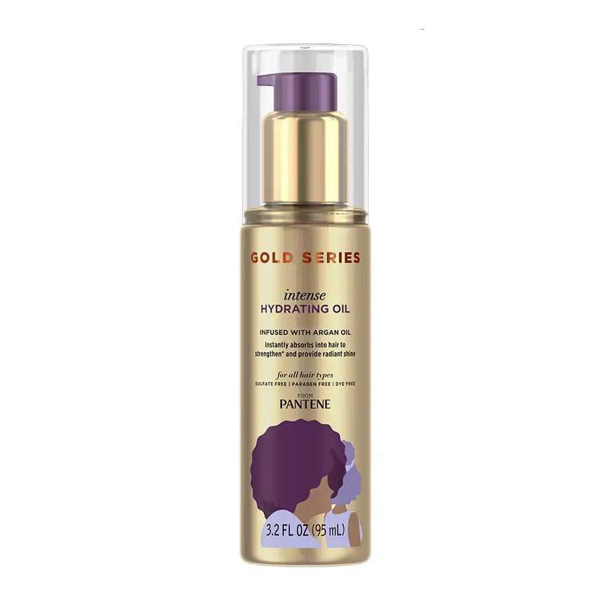 روغن مو آبرسان و ترمیم کننده پنتن Pantene اصل امریکا مدل Intense Hydrating Oil حجم 95 میل