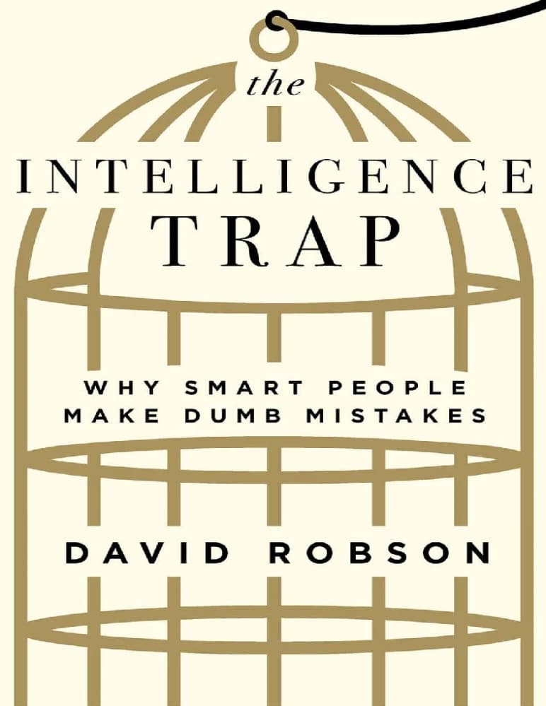 کتاب The Intelligence Trap (تله هوش) نسخه انگلیسی PDF | دیوید رابسون