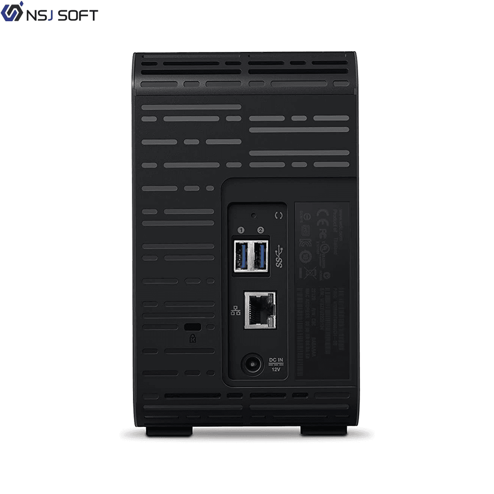WD My Cloud EX2 Ultra – Black, 16TB ارسال از 20 روز کاری — تصویر ۳