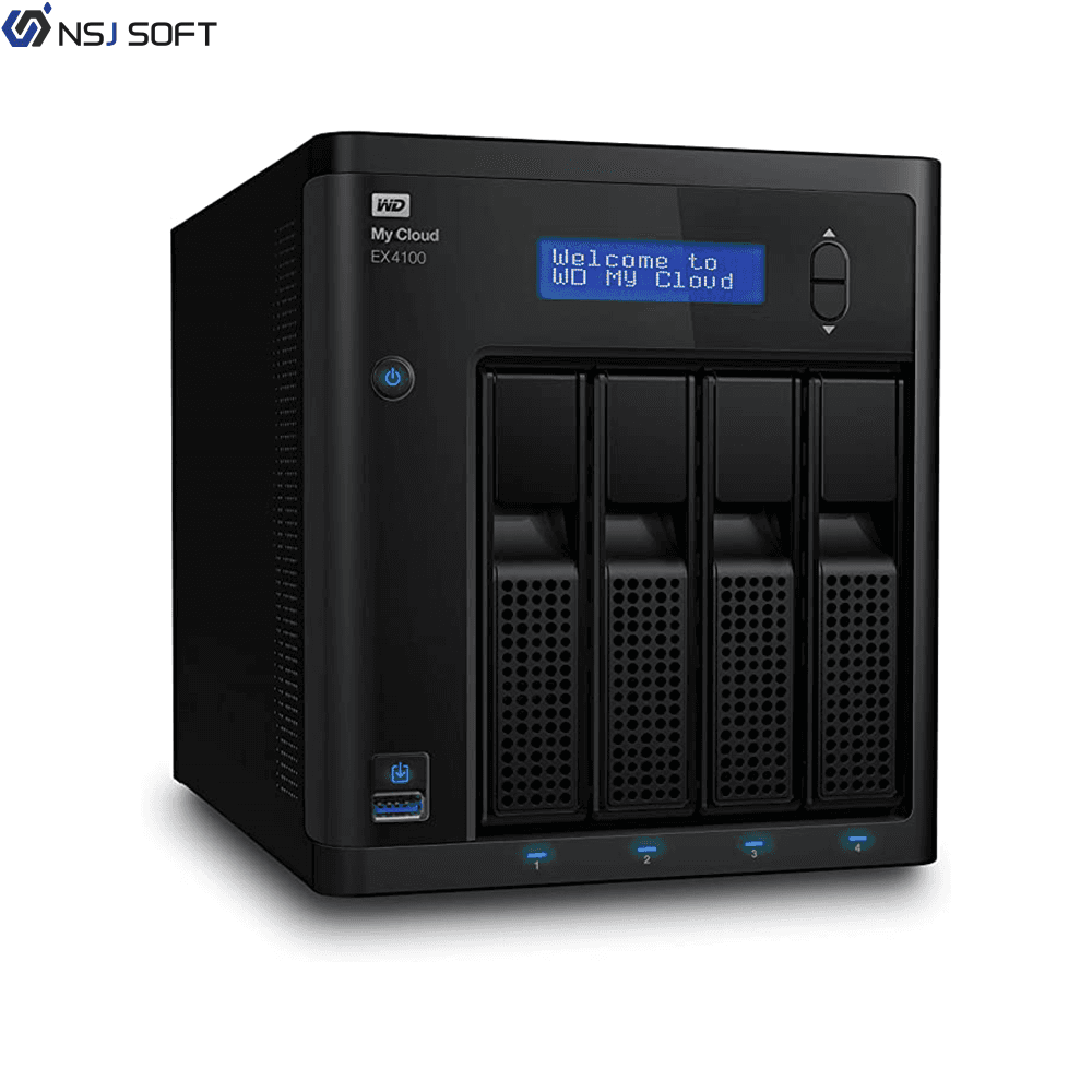 Wd Ex4100 My Cloud Expert Series – Black, 32TB ارسال از 20 روز کاری — تصویر ۷