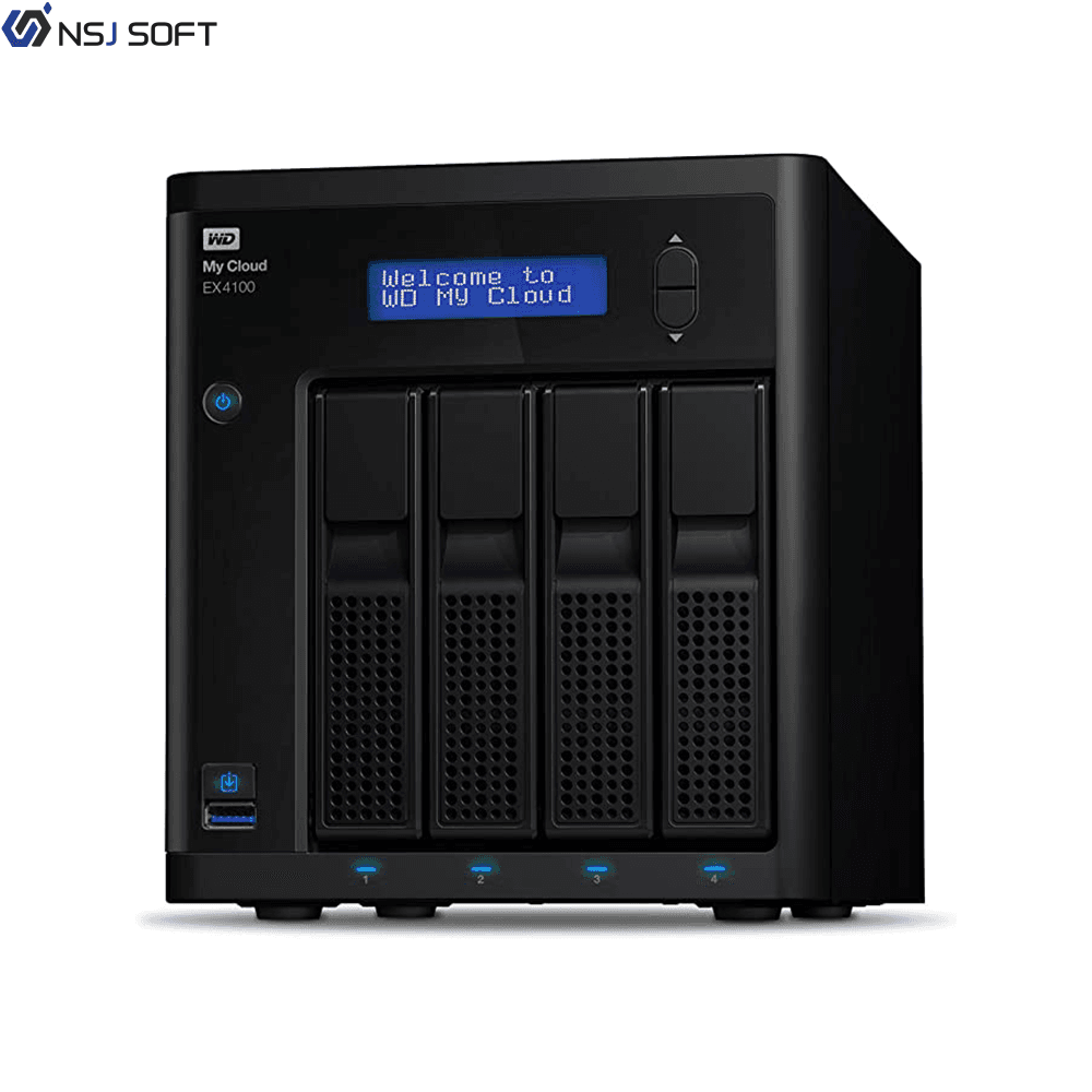 Wd Ex4100 My Cloud Expert Series – Black, 32TB ارسال از 20 روز کاری — تصویر ۶