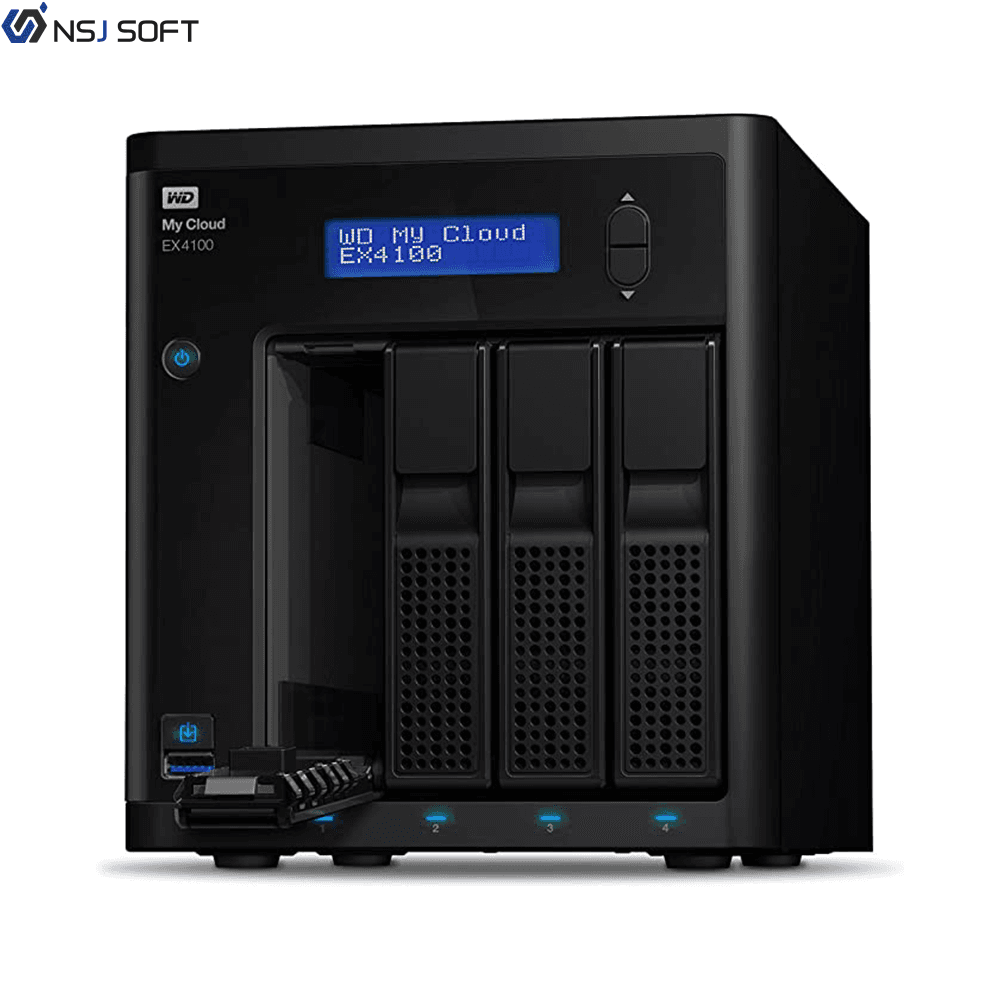 Wd Ex4100 My Cloud Expert Series – Black, 16TB ارسال از 20 روز کاری — تصویر ۵