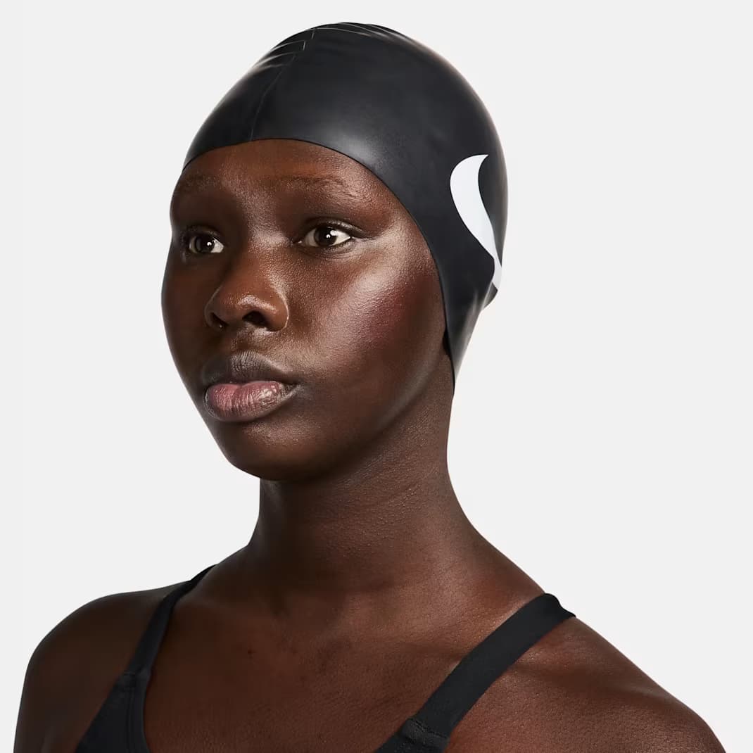 کلاه شنا Nike Swim مدل Big Swoosh — تصویر ۴