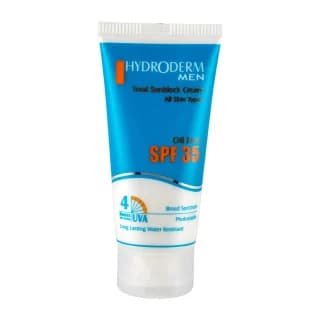 کرم ضد آفتاب مردانه هیدرودرم SPF35 حجم 50 میل